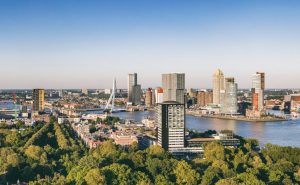 Rotterdam vanaf de Euromast